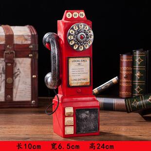 电话机创意复古怀旧欧式放映机缝纫机橱窗陈列装饰品模型道具摆件