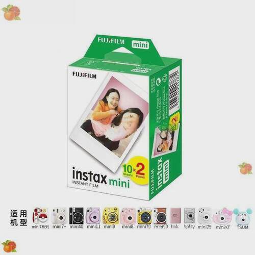 3寸mini12白边11link79相机87090拍立得相纸25