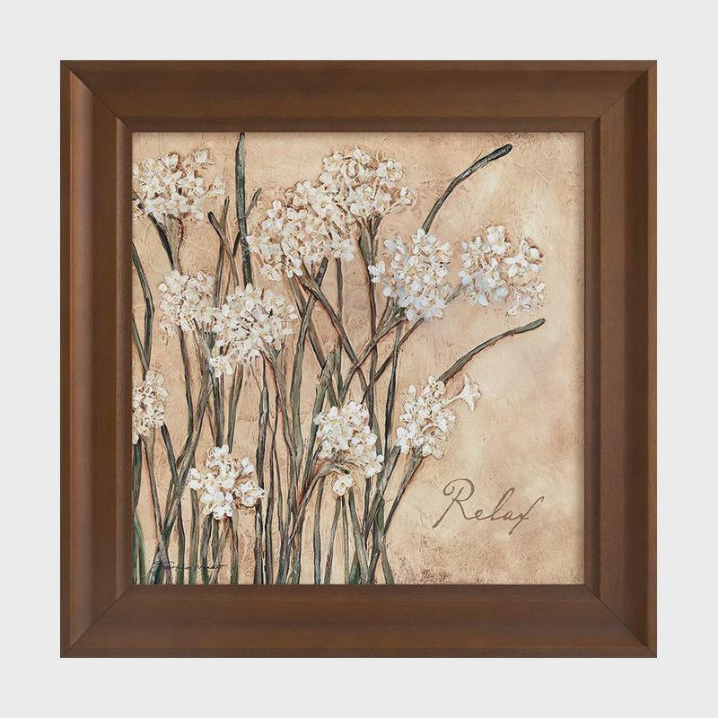 法式中古风装饰画复古餐桌边挂画美式客厅奶油风高级感斗柜老钱风