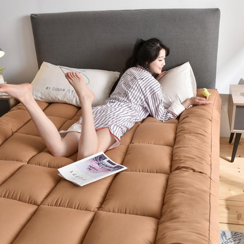 榻榻米10cm床垫可折叠1.5米双人1.8米加厚0.9m单人学生宿舍床褥子