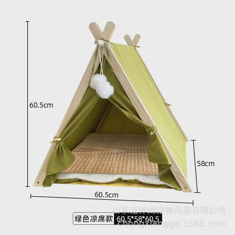 猫窝冬天保暖现货简约房子猫帐篷室内外半封闭猫产房猫防风