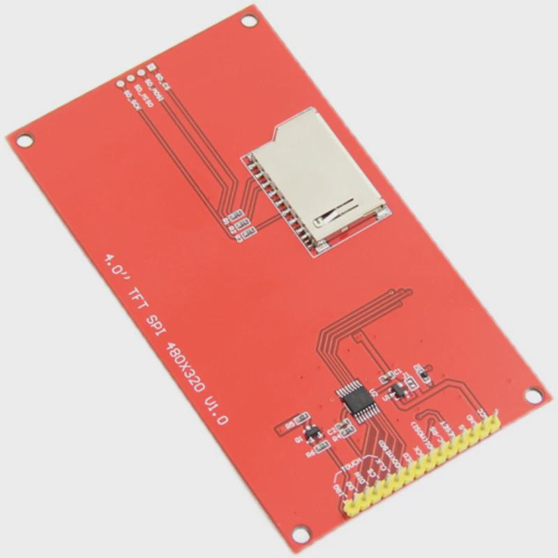 全新4.0寸SPI串口液晶屏触摸屏模块480*320TFT显示模块ST7796S