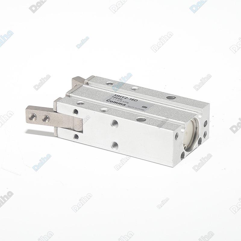 手指气缸SMC型支点开闭型气缸180度凸轮式气爪MHY2系列摆动气缸