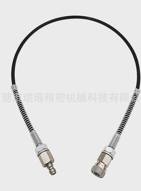 60/90厘米DN2微孔软管两端外螺纹M10带8mm充气接头高压充气