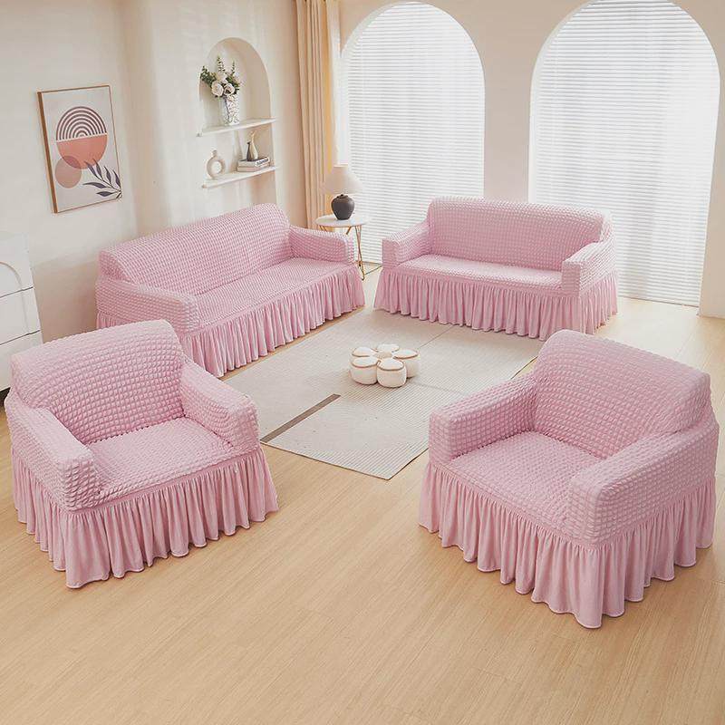 泡泡纱一体式全包万能沙发套罩2024新款防定制坐垫保护罩猫抓,居家布艺,沙发垫,淘宝优惠券,粉丝福利购,淘宝优惠卷