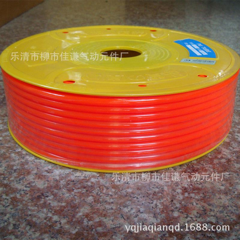供应优质pu软管气动管空压机气管簧管弹皮管pu6*4*200米