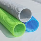 定制pe管新风系统双壁波纹管道室内新风辅材空调排风通风管可新风