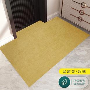 超薄不卡门2mm入户门玄关地垫可裁剪吸水家用进门口垫子1mm薄地毯