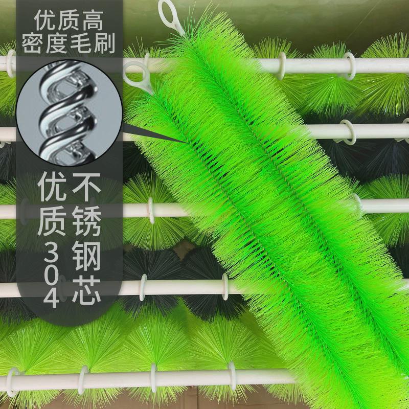 鱼池过滤毛刷304不锈钢锦鲤池专用毛刷毛刷过滤室外鱼池过滤净化