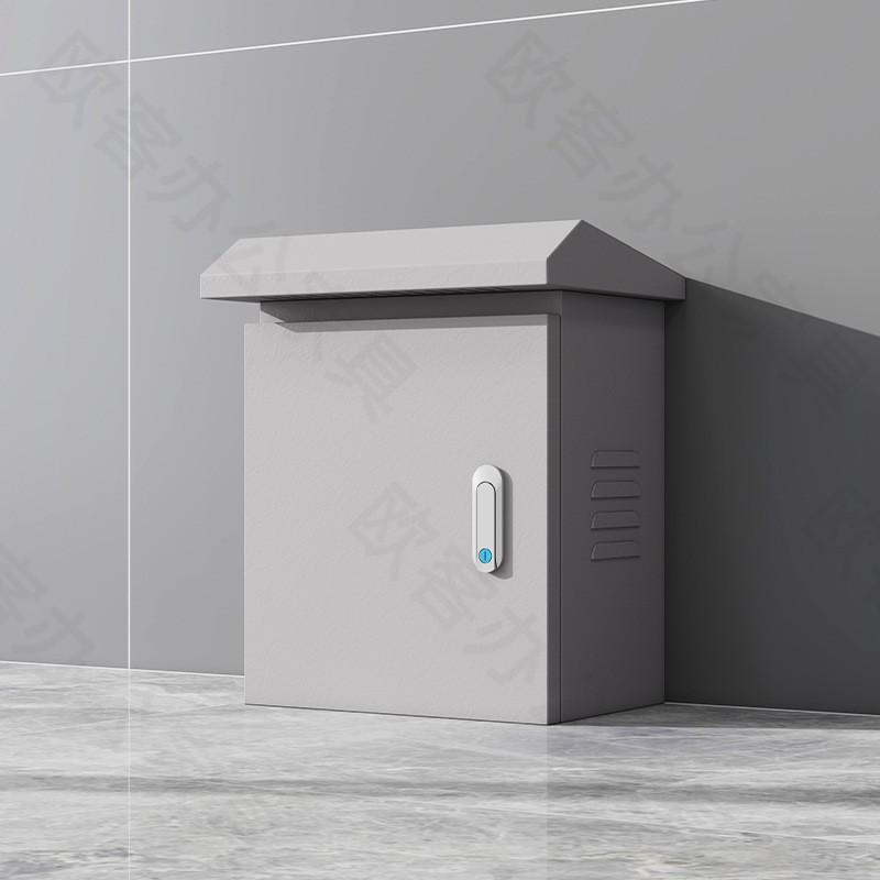 钢制防雨户外铁皮配电箱电控箱壁挂式强弱电基业箱室内加厚电表箱