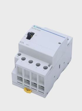 模数化低压带供应63a4p接触器手动功能40a4no/4nc交流接触器