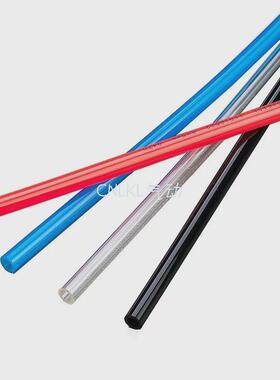 pu管气管塑料管8x5气管10*6.5气动气管空压机透明管蓝色红色黑