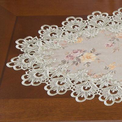 5dbj美式茶几欧式桌布餐桌垫蕾丝台布餐桌旗批发盖布电视柜斗柜装