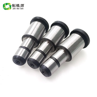 钢精密台阶导柱小径φ18塑料模具三节导柱 有肩导柱非标定制