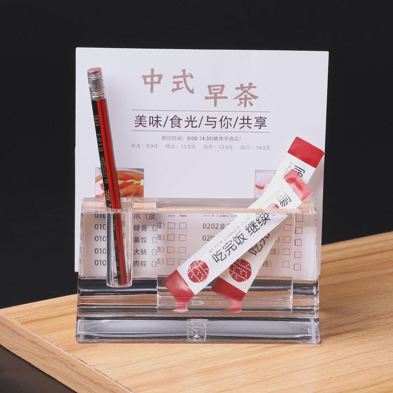 台号牌餐桌牌餐厅酒店饭店立式台卡插笔创意放桌牙签号牌印制logo