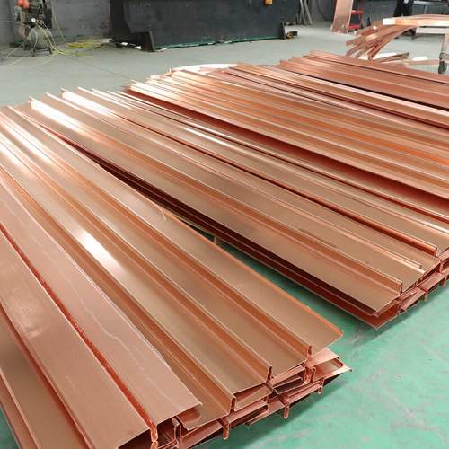 水利工程止水铜片堤坝水利紫铜止水片现货压槽止水铜片止水铜板