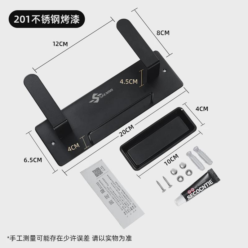 锅盖架子壁挂免打孔不锈钢厨房收纳菜板家用置物架带接新品