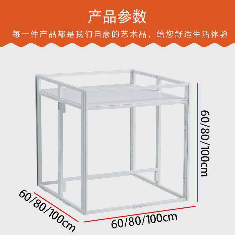 铁质地堆kt板陈列堆头架子超市促销台商场展示折叠货架广告桌展柜