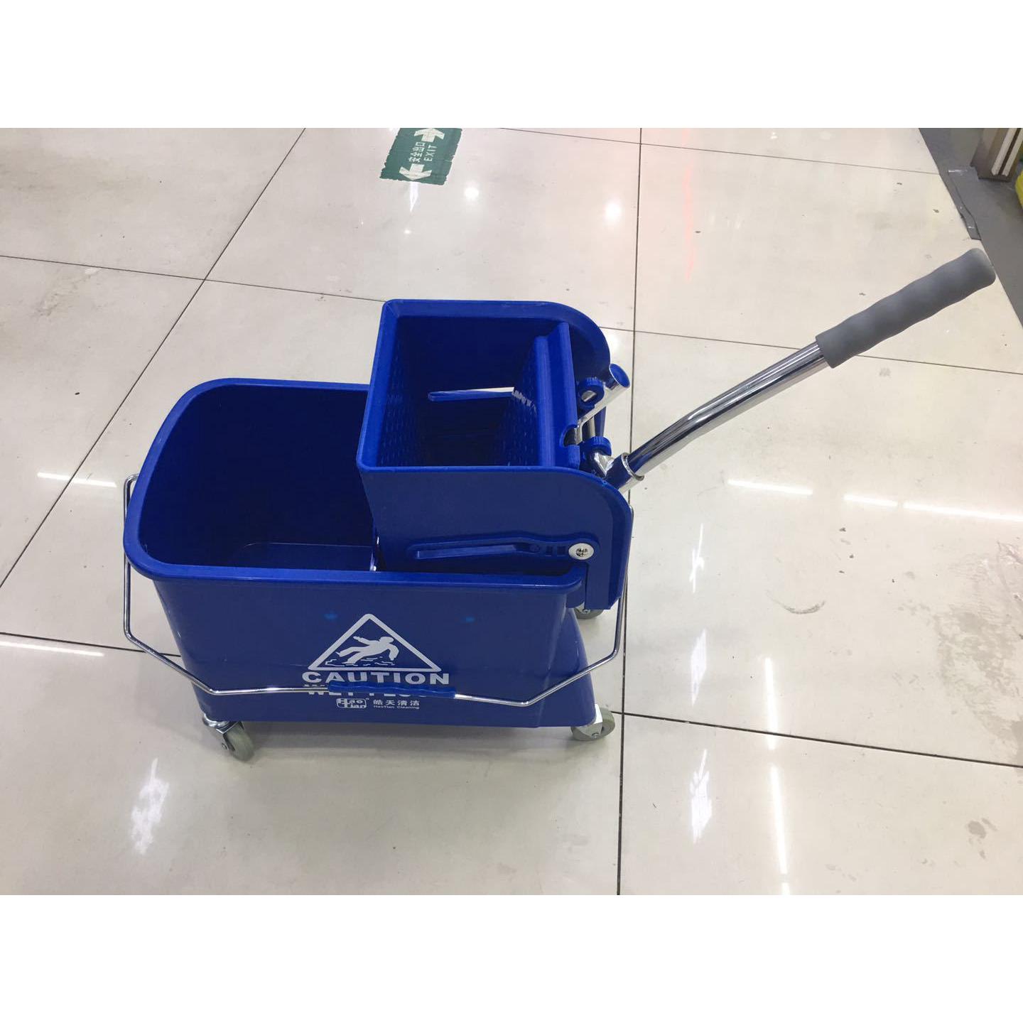 61k320l轻便式墩布桶榨水车拖把桶挤水桶洗拖把拖布压水单清洁桶