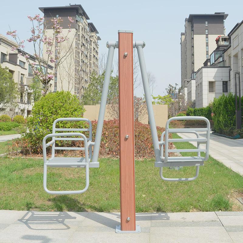 雷赢塑钢塑木室外健身器材户外公园小区广场社区运动器材体育用品