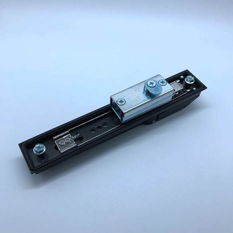 MS830黑色无拉杆平面锁，工业柜门锁，配电箱门锁，机箱机柜锁