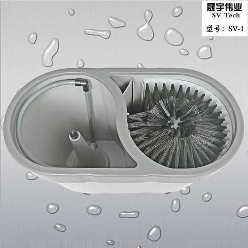 不用电的洗杯机晟宇伟业SV-1单手操作内外刷内外冲