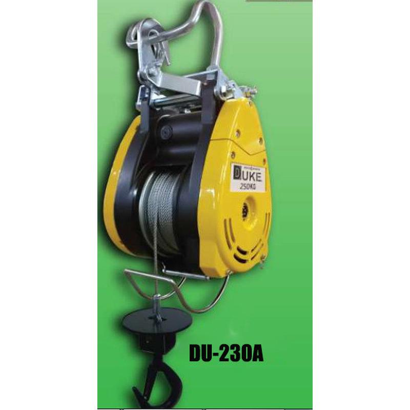 进口duke小金刚电动葫芦220v微型电动葫芦电动葫芦钢丝绳