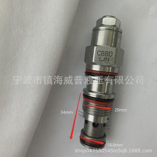 LJN导压比：4.5：1半节流流量：40L 平衡阀SUN抗衡阀CBBD min
