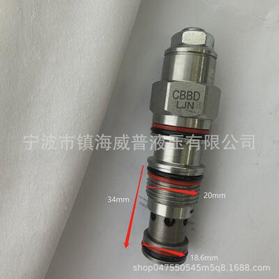 平衡阀SUN抗衡阀CBBD-LJN导压比：4.5：1半节流流量：40L/min