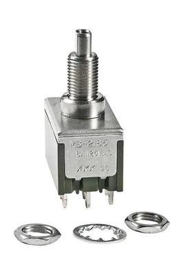 nkk非自动复位按钮mb2185ss4w01脚锁12自按键开关