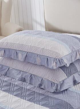 58c1100枕头套枕套棉夹加厚一对装48cmx74cm四季通用内胆