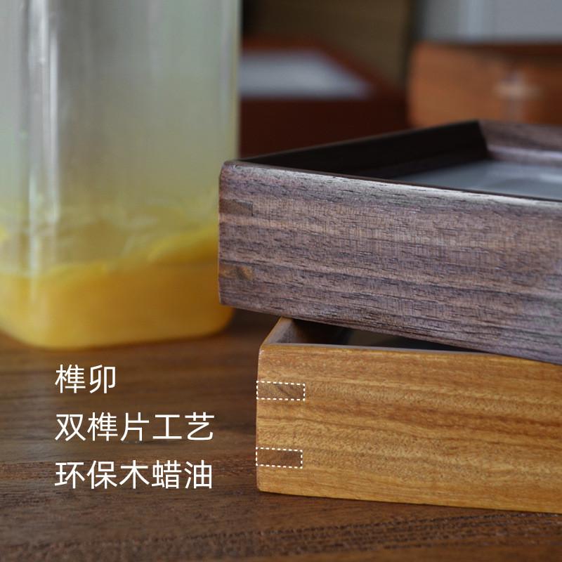 【定制】樱桃木相框摆台来样照片相片实木画框任意尺寸定做量大价