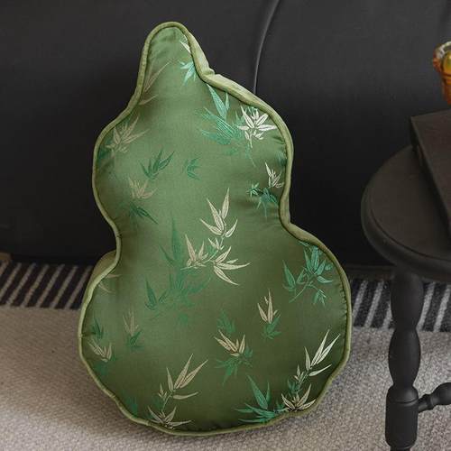 装饰靠枕古风新中式轻奢葫芦抱枕客厅沙发异形枕高级感家用床头枕