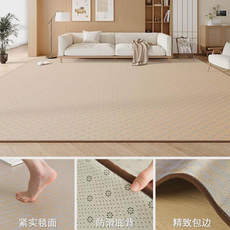 凉席地垫日式夏天地毯客厅榻榻米藤席垫子家用茶几卧室床边地毯,居家布艺,地毯,淘宝优惠券,粉丝福利购,淘宝优惠卷