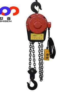 电动型环链电动葫芦10吨9米链条式dht倒链10t盘式电机