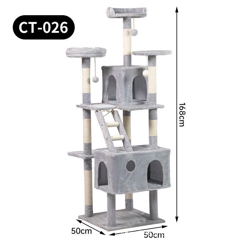 猫爬架猫树猫架宠物用品猫咪专用猫爬架大猫家具工厂ct-026