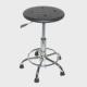 厂家直销安全气压升降防静电凳子PU发泡四孔透气学生实验凳家具厂