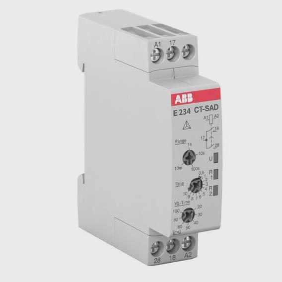 议价议价原装ABB时间继电器 CT-SAD.22, 2n/o, 24-48VDC, 24-240V