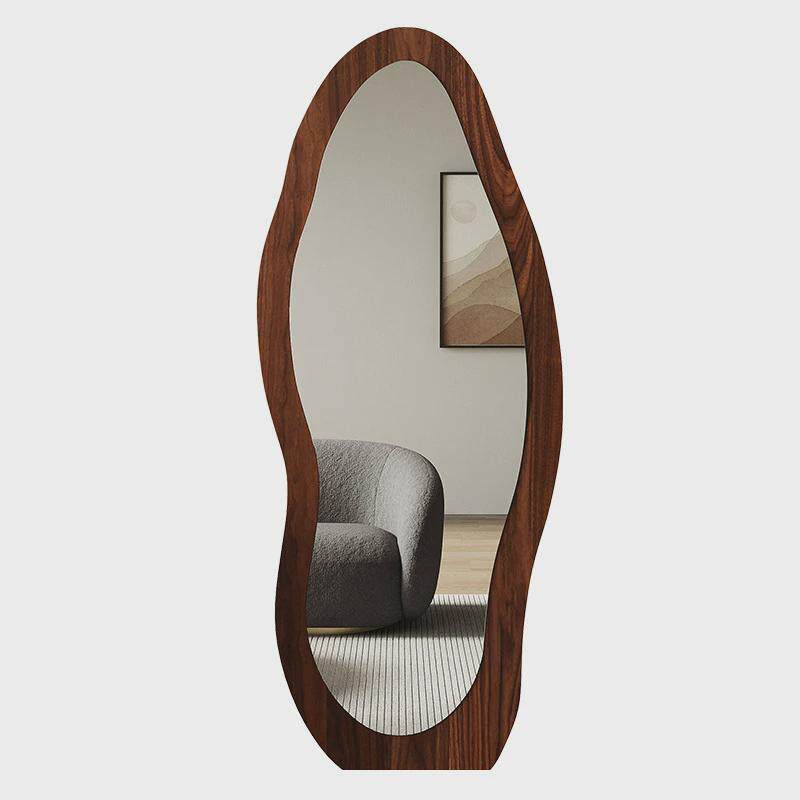 穿衣镜全身镜落地镜家用服装店试衣镜网红女生卧室异形挂墙大