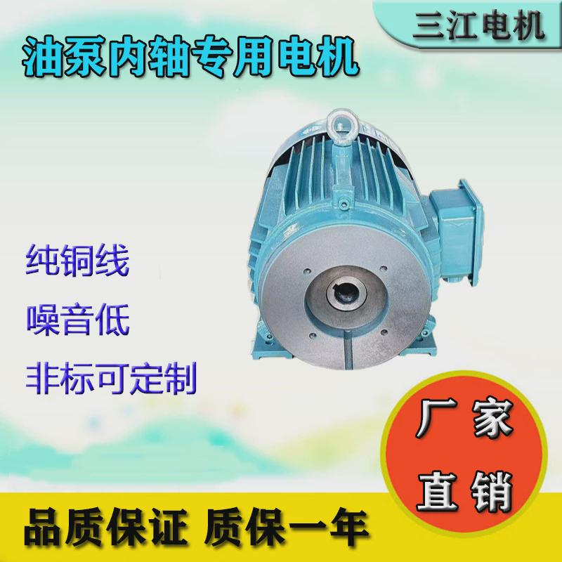 厂家直销yyb三相油泵电机7.5kw~22轴卧式内插千瓦4极6极电动机