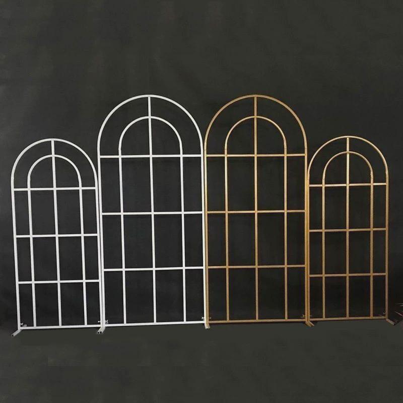 婚庆道具花田喜事展架花门结婚场景布置婚庆铁艺架子婚礼拱门屏风
