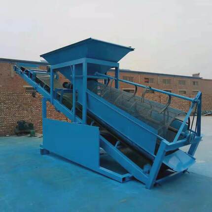 筛沙机沙场大型商用305080型筛分机震动筛小型移动式滚筒筛