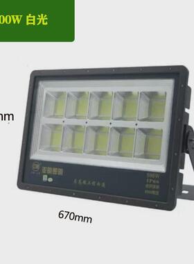 亚明8080led投光灯足瓦足功率大功率500w600w工程工地球场投光灯
