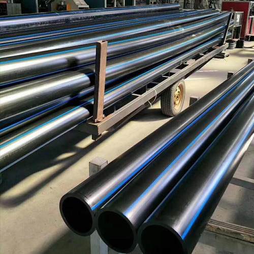 pe实壁管1000壁pe给水管大口径排水管实黑色管材农田灌溉管