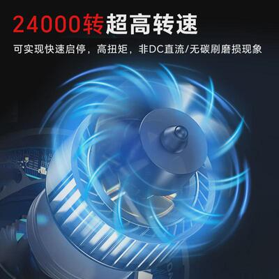 24000转高速交流电机抛光打磨机高速马达380V三相异步高速电机