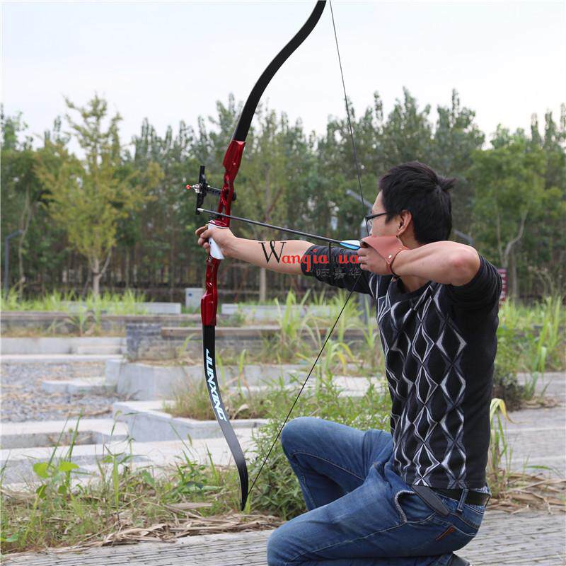美猎馆训练竞技比赛射准分体弓户外景区箭反曲弓弓