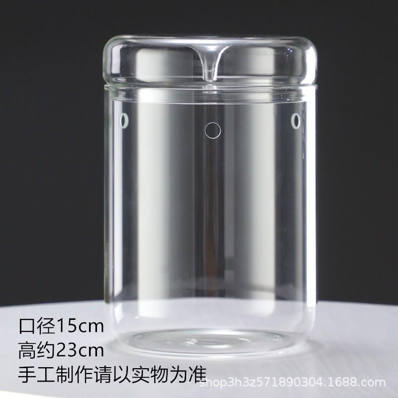 收藏手作桌面玻璃微景观瓶集杯植物观赏瓶透明采光露鱼缸生态瓶