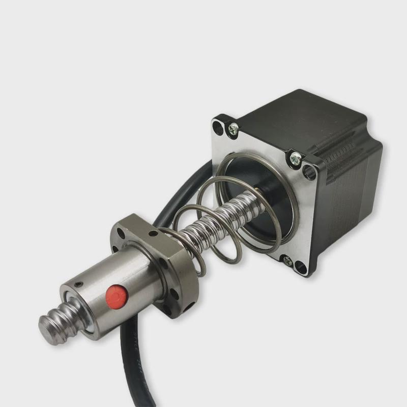 jss金三士57滚珠丝杆耐磨损定制减震结构配螺母平稳顺畅步进电机