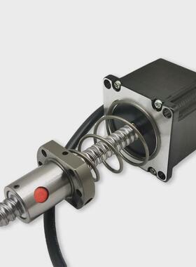 jss金三士57滚珠丝杆步进电机配减震结构定制螺母平稳顺畅耐磨损