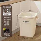 厨房垃圾桶高款 加大无盖桶工业风卫生厨余商用其他 大容量家用新款